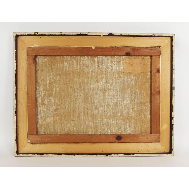 Wood Silvio Pasotti, Bergamo, 1950s, Oil on Canvas, Framed For Sale - Image 7 of 10