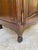 Brown Mid-Century French Walnut Side Table with One Drawer and Double Door, 1950s For Sale - Image 8 of 16
