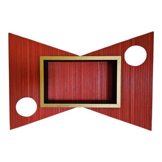 1960s MCM Atomic Retro Shadowbox Wall Art Sculpture For Sale