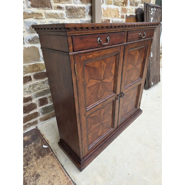 Rustic European Vintage French Credenza For Sale - Image 3 of 9