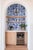 Not Yet Made - Made To Order Floral & the Frog Chinoiserie Grasscloth Wallpaper by House Party | Azure Blue | 8 Yards For Sale - Image 5 of 7