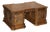 Exhibition Quality 19th Century Walnut Partner Desk With 17th Century Hand-Carved Religious Panels For Sale