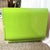 1980s 1980s Postmodern Lime Green Lacquer Laminate Waterfall Dresser For Sale - Image 5 of 6