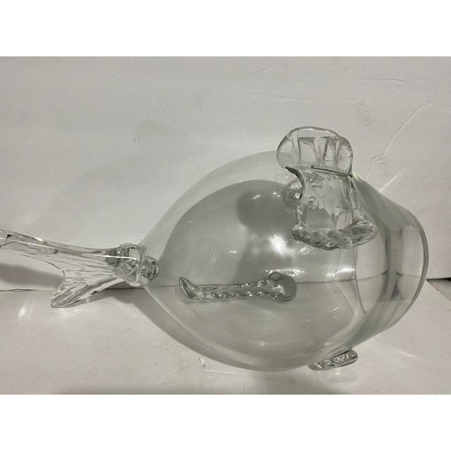 Mid 20th Century Modern Glass Fish Bowl For Sale - Image 9 of 11