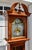 Howard Miller Cherry Grandfather Clock Mechanical Triple Weight Pendulum For Sale - Image 9 of 18