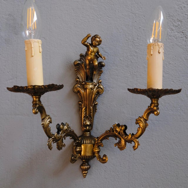 Her and Him Sconces with Two Arms, Set of 2 For Sale - Image 6 of 18