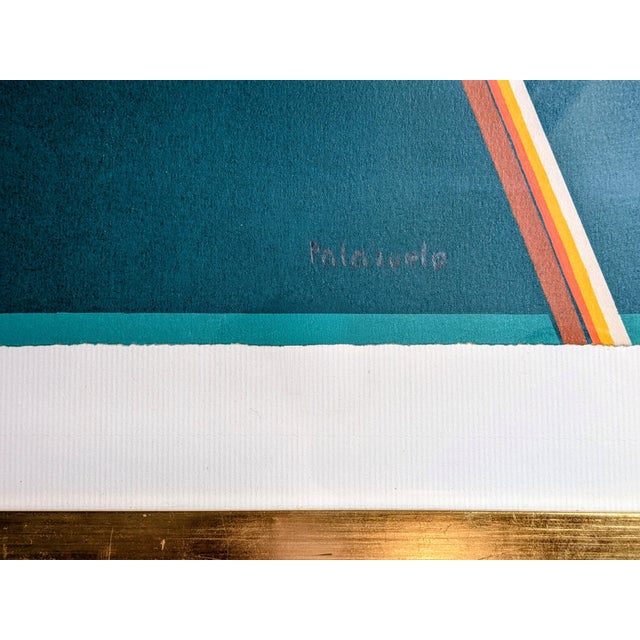 Pablo Palazuelo, Abstraction in Colors, 1974, Lithograph, Framed For Sale - Image 8 of 11