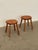 Danish Style Pine Stools, 1970s, Set of 2 For Sale - Image 10 of 10