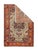 The well-woven village carpets from the Arak/Sultanabad area, especially the red field/navy border, detached floral spray...