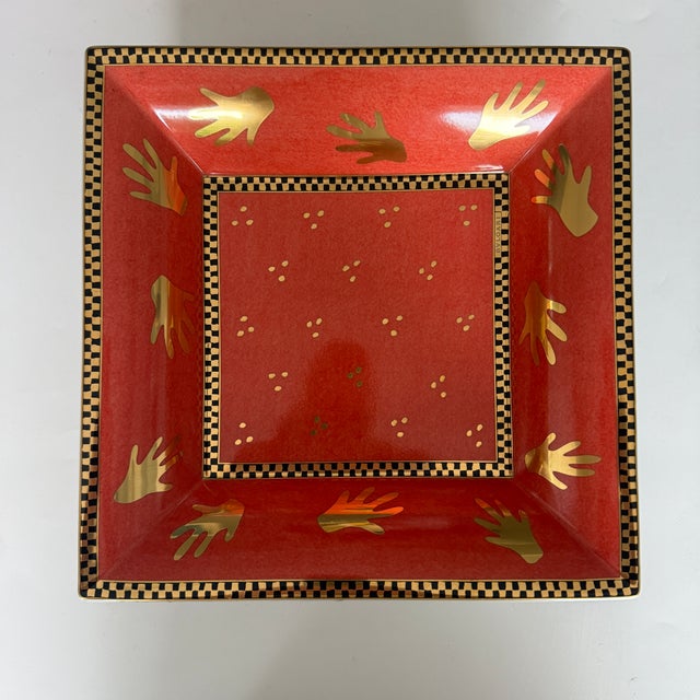 Large Mani al Vento Dish by Davide Pizzigoni / Bulgari for Rosenthal, 1990s For Sale - Image 6 of 6