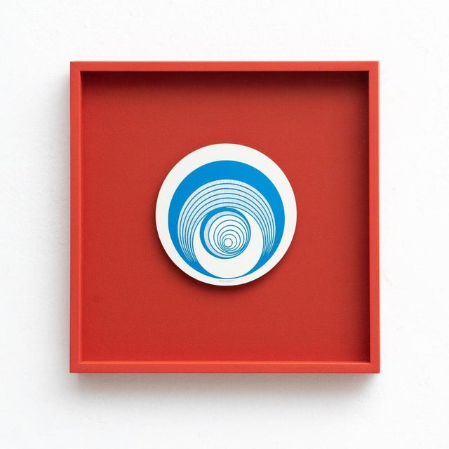 Contemporary Marcel Duchamp, Escargot Rotorelief Konig Series 133, 1987, Rotorelief For Sale - Image 3 of 13