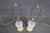 Late 20th Century Cut to Clear Crystal Table Lamps With Brass Bases - a Pair For Sale - Image 9 of 11