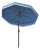 Relax in your own private outdoor oasis beneath this Estonia Umbrella. Estonia’s light blue canopy is given a touch of...