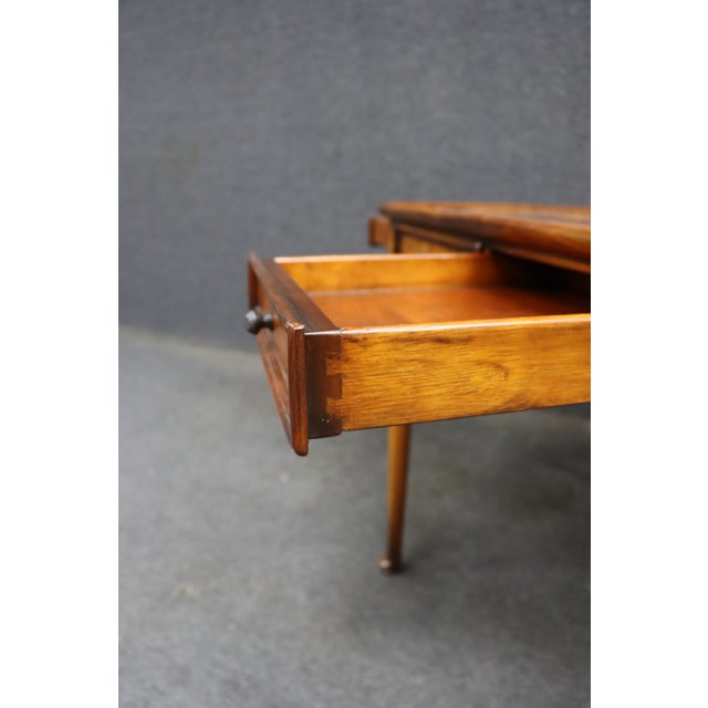 Theodore Alexander Walnut Game Table For Sale - Image 10 of 16