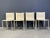 Beige Leather Dining Chairs by Cattelan, Italy, 1980s, Set of 4 For Sale - Image 13 of 13
