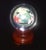 Vintage Chinese Reverse-Painted Globe With Rotating Stand For Sale - Image 14 of 18