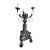 Spanish Baroque Revival Large Ecclesiastical Pricket Candelabrum Circa 1880-1900 For Sale