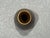 Ceramic Mid-Century Modern Stangl Pottery "Antique Gold" Scratched Glaze Bud Vase, Shape 3981 For Sale - Image 7 of 9