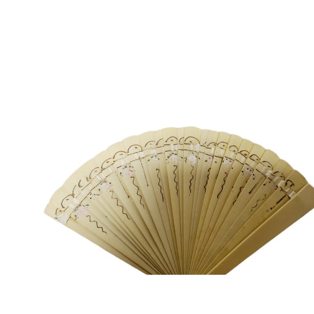 Art Nouveau Polish Celluloid Fan, 1900s For Sale - Image 5 of 11