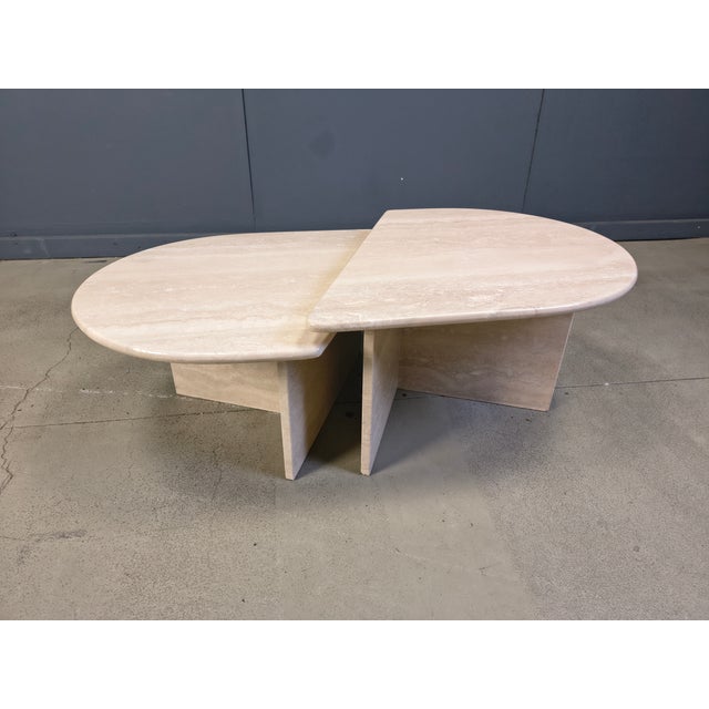 Vintage Travertine Coffee Tables, 1970s, Set of 2 For Sale - Image 6 of 10