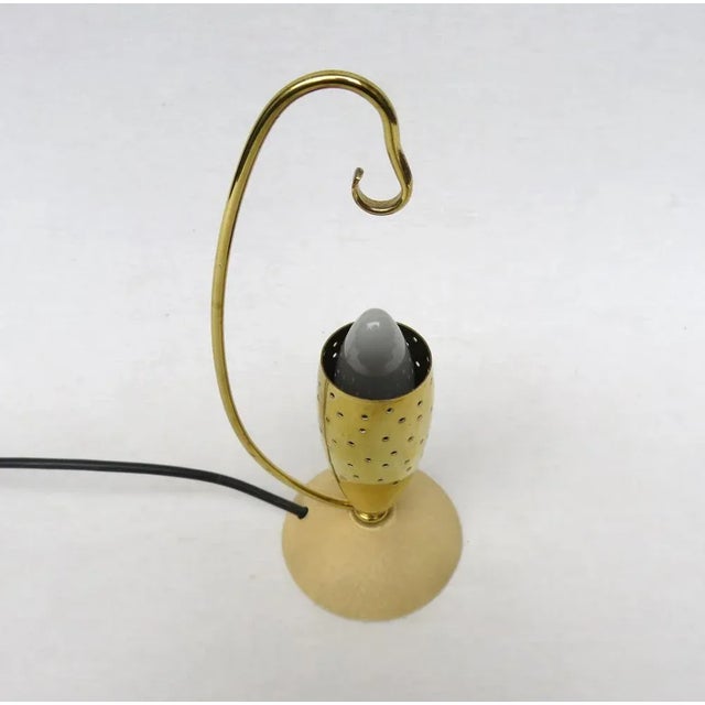 1950s Beige Shrinkpack Table Lamp Lantern, 1950s For Sale - Image 5 of 13