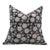 Fabdivine Indian Block Print Cushion Cover 16x16 Inch Duck Canvas- Sudershan Jaal For Sale