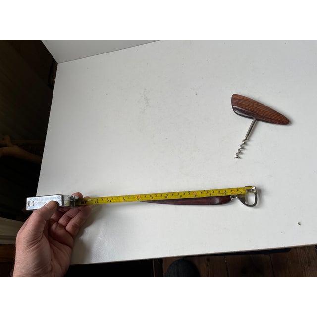 Wood Mid-Century Danish Bar Set by Erik S. Angelo for Raadvad, 1960s, Set of 2 For Sale - Image 7 of 10