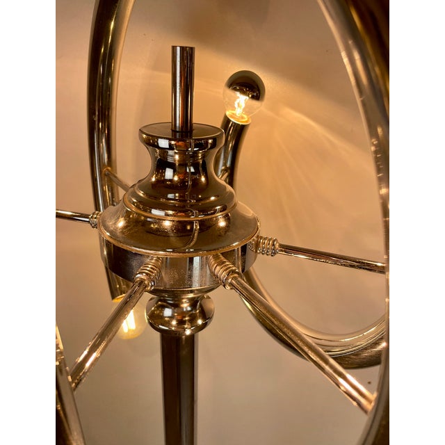 Space Age Floor Lamp attributed to Gaetano Sciolari, Italy, 1970s For Sale - Image 11 of 15