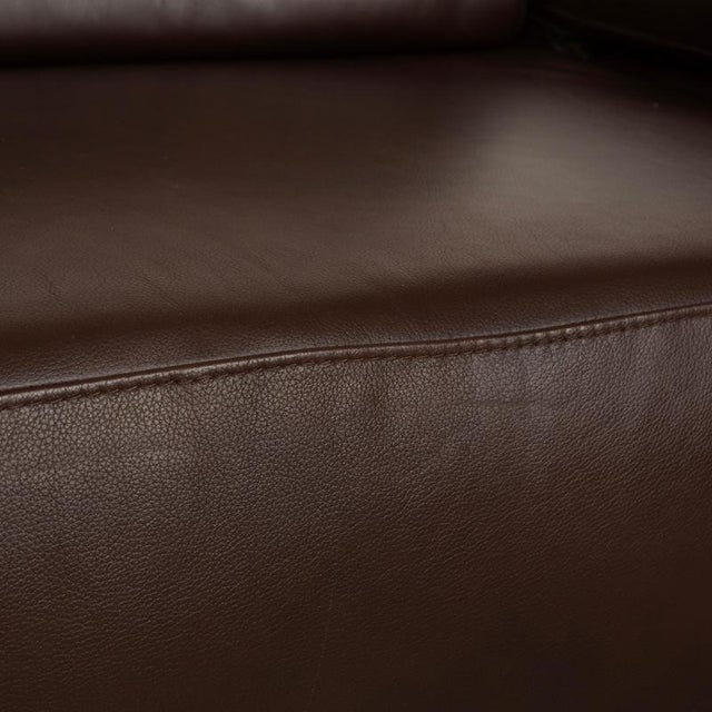 Animal Skin Three-Seater Taboo Leather Sofa by Willi Schillig For Sale - Image 7 of 18