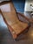 Antique British Colonial Teak Planter's Chair - Hand Woven Cane For Sale In Los Angeles - Image 6 of 6