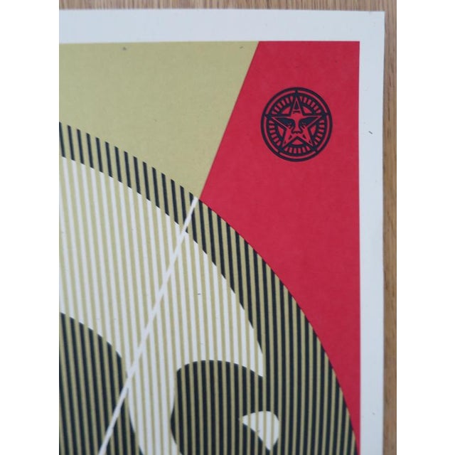 Shepard Fairey (Obey), I See Static Red, 2016, Silkscreen For Sale - Image 5 of 7