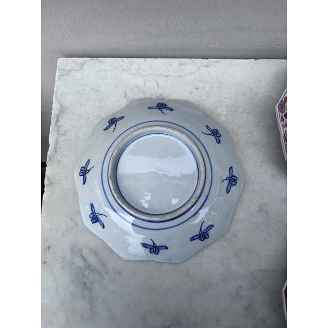 19th Century Set of 6 Japanese Imari Plates For Sale In Austin - Image 6 of 6