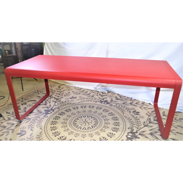 Fermob Bellevie 77'' Wide Aluminum Rectangular Dining ...
