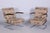 Beige Bauhaus Armchairs in Chrome-Plated Steel attributed to Mücke-Melder, Czech, 1930s, Set of 2 For Sale - Image 8 of 8