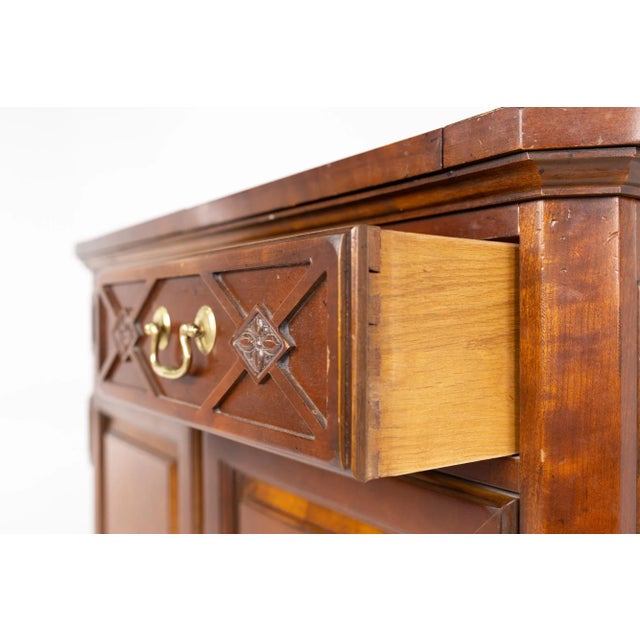 Wood Century Furniture Traditional Expanding Bar For Sale - Image 7 of 13