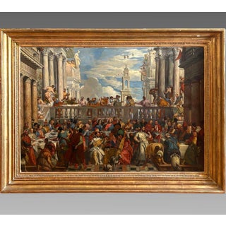 Paolo Veronese, (1528-1588), After The Wedding at Cana Oil painting on canvas. For Sale
