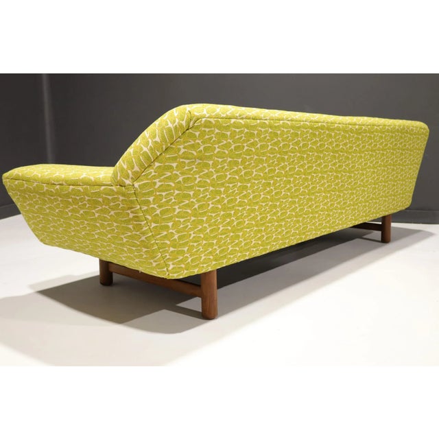 Modern Illum Wikkelso Style Sofa in New Upholstery For Sale - Image 3 of 8