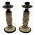 Pair of Limited Edition Asparagus Form Studio Ceramic Candlesticks by Prince Alexander 1981 (1/9) For Sale
