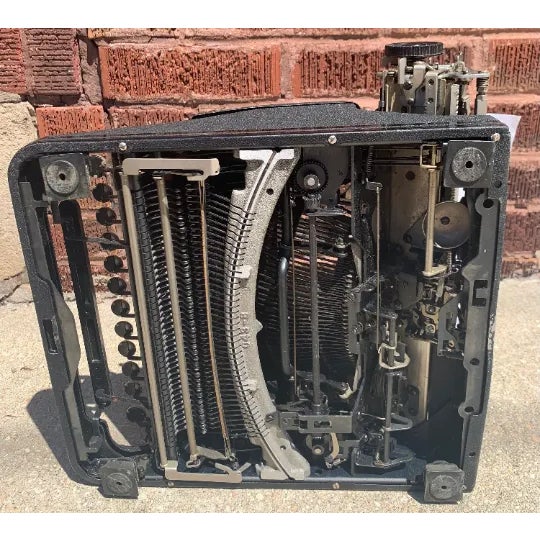 Vintage Smith Corona Sterling Typewriter For Sale - Image 4 of 9