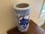 Late 20th Century Vintage Chinoiserie Blue and White Porcelain Umbrella Stand For Sale - Image 5 of 13