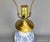 Vintage Blue and White Chinoiserie Porcelain Vase Lamp With Birds Flowers and Butterflies For Sale - Image 12 of 12