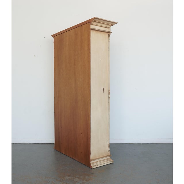 Wood Vintage French Inspired Bookshelf For Sale - Image 7 of 15