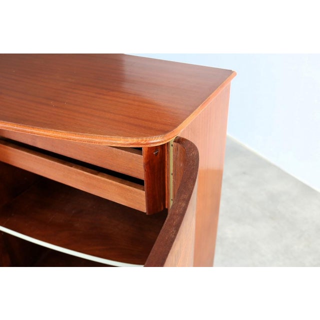 Wood Vintage Wall Cabinet from Bjästa, Sweden, 1950s For Sale - Image 7 of 10