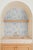 Mahjong Tile Grasscloth Wallpaper by House Party | Soap White | 8 Yards For Sale In Charlotte - Image 6 of 7