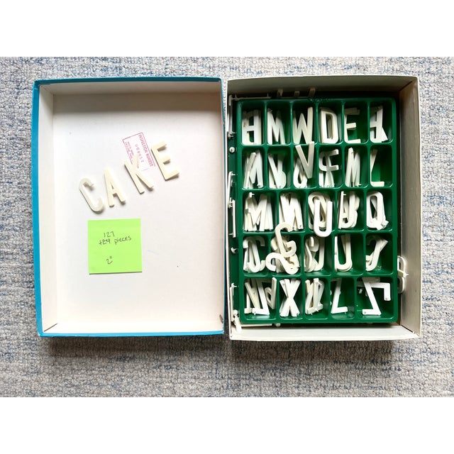 Bring mid-century classroom charm to your home, studio, or shop with this vintage set of Instructo point-back letters....