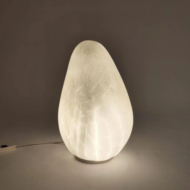 Crystal Table Lamp, 1970s For Sale - Image 6 of 8