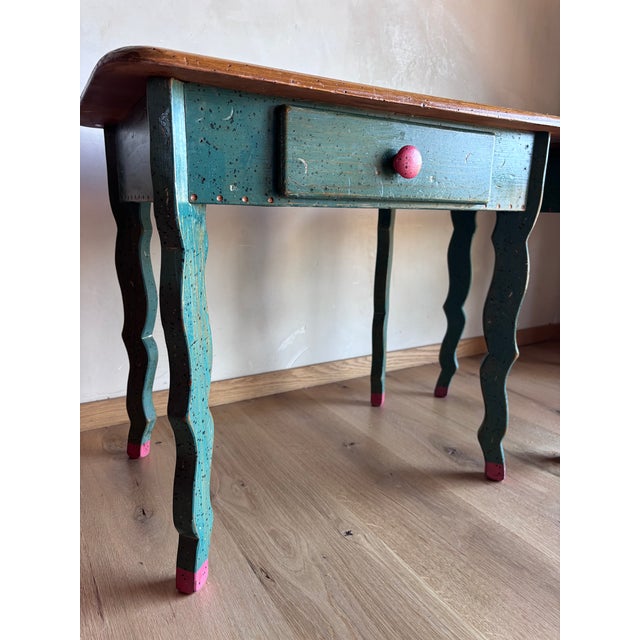 Incredible and incredibly rare matching set from David Marsh of "Marsh Fun Co". A Texas-based folk art craftsman who hand-...