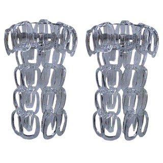 Hooks Wall Lights from Vistosi, 1960s, Set of 2 For Sale