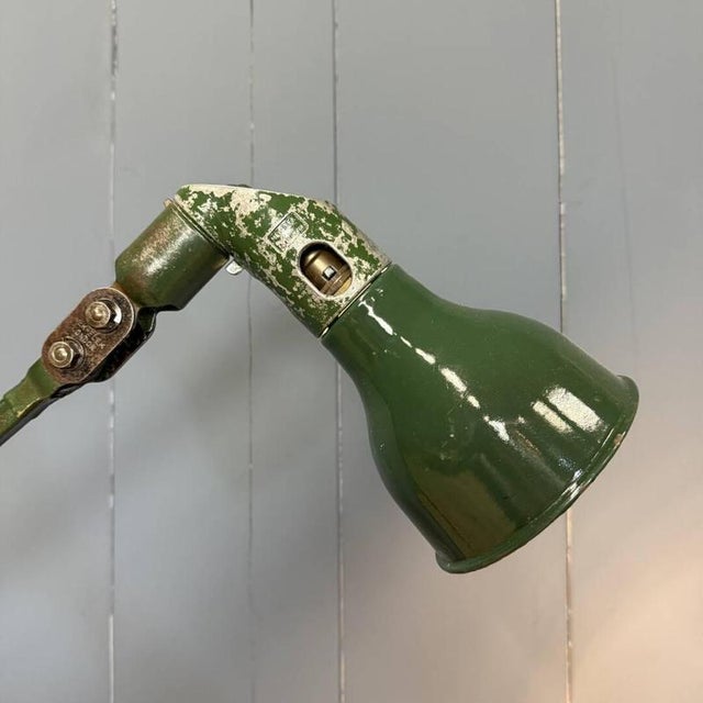 Dark Green Three-Arm Machine Lamp by Mek Elek For Sale - Image 4 of 18
