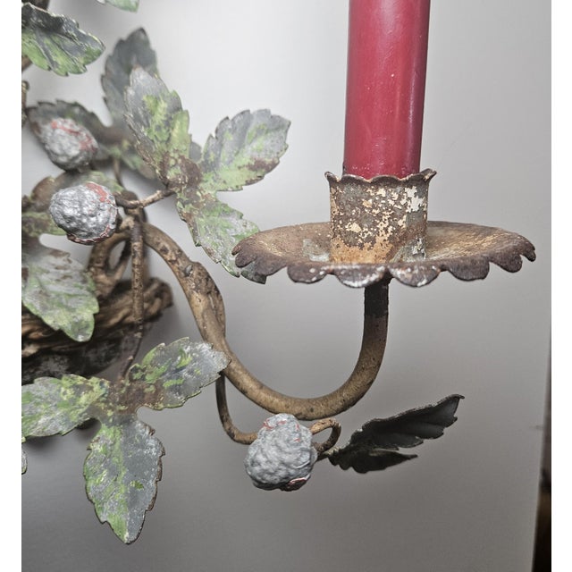 Vintage Wall Sconce For Sale - Image 10 of 17